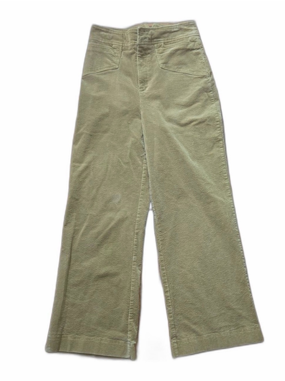 7 For All Mankind Wide Leg Couduroy Pants 4